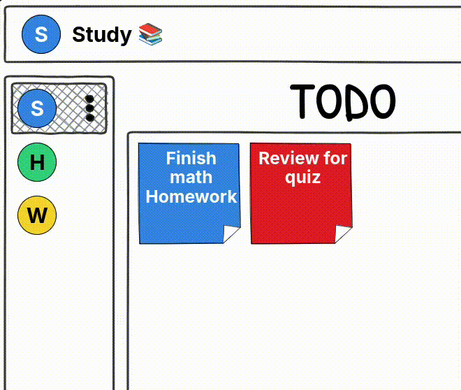 Screenshot showing multiple project tabs with different colors, demonstrating organized project management